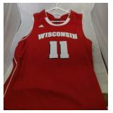 Wisconsin Badgers Mens 2XL #11 BKB jersey