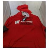 Wisconsin Badgers Mens 3XL hooded sweatshirt