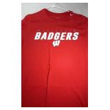 3 Wisconsin Badgers Mens small shirts - one