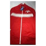 Wisconsin Badgers Mens small zippered jacket