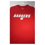 3 Wisconsin Badgers Mens Large shirts - two