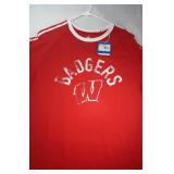 3 Wisconsin Badgers Mens Large shirts - two