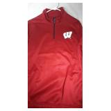 Wisconsin Badgers Mens Large zip up jacket