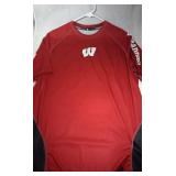 3 Wisconsin Badgers Mens XL shirts - two shirts