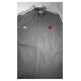 Wisconsin Badgers Mens 2XL zippered jacket