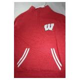 Wisconsin Badgers Ladies XS zipup sweatshirt