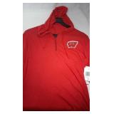 Wisconsin Badgers Ladies Medium zip up thin