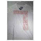 3 Wisconsin Badgers Ladies Large T-shirts