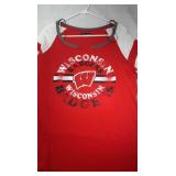 3 Wisconsin Badgers Ladies Large T-shirts