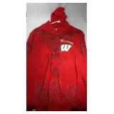 Wisconsin Badgers Ladies Large zippered long
