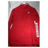 Wisconsin Badgers Ladies Large zip up jacket