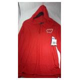 Wisconsin Badgers Ladies Large zip up thin