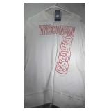 3 Wisconsin Badgers Ladies XL shirts - one thin