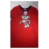 3 Wisconsin Badgers Ladies XL shirts - two