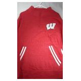 Wisconsin Badgers Ladies XL zip up sweatshirt