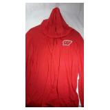 Wisconsin Badgers Ladies XL zip up thin pullover