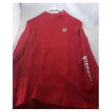 Wisconsin Badgers Ladies 2XL zip up shirt