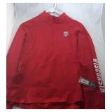 Wisconsin Badgers Ladies 2XL zip up shirt