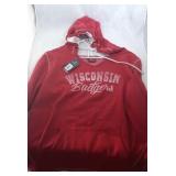 Wisconsin Badgers Ladies 2XL hooded sweatshirt