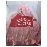 Wisconsin Badgers Ladies 3XL zippered hooded