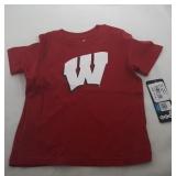 4 Wisconsin Badgers Kids 2T t-shirts