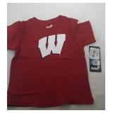 4 Wisconsin Badgers Kids 2T t-shirts