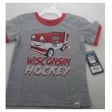 4 Wisconsin Badgers Kids 2T t-shirts