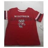 4 Wisconsin Badgers Kids 3T shirts - three