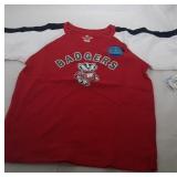 3 Wisconsin Badgers Kids 5T shirts - two long