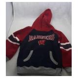 2 Wisconsin Badgers Girls Medium 5/6 apparel - one