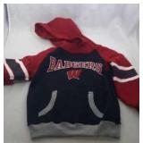 3 Wisconsin Badgers Kids Medium 5/6 shirts - two
