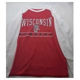 4 Wisconsin Badgers Youth S 8/10 shirts - two long