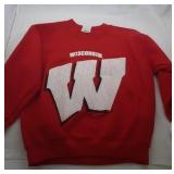 4 Wisconsin Badgers Youth M 12/14 shirts - one