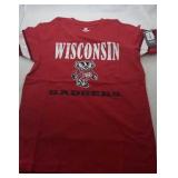 4 Wisconsin Badgers Youth M 12/14 shirts - one