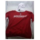 4 Wisconsin Badgers Youth L 16/18 shirts - one