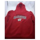 4 Wisconsin Badgers Youth L 16/18 shirts - two