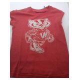 4 Wisconsin Badgers Youth XL 20 shirts - three