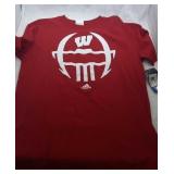 4 Wisconsin Badgers Youth XL 20 shirts - two