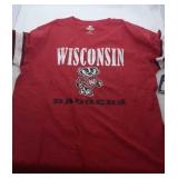 3 Wisconsin Badgers Youth XL 20 shirts - one zip