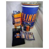 University of Illinois merchandise - three 17.5x5