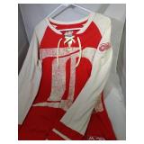 Detroit Red Wings Ladies Large lacer long sleeve