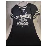 2 LA Kings Ladies Medium V-neck t-shirts