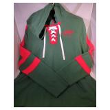 Minnesota Wild Ladies XL lacer hooded sweatshirt