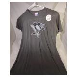 2 Pittsburgh Penguins Ladies Medium shirts -  one