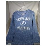 3 Tampa Bay Lightning Medium V-neck shirts