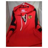 Chicago Blackhawks Ladies XL lacer hooded