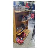 Solid Oak 4 tier shelf - Contents NOT included