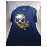 4 Buffalo Sabres Youth Large shirts - two long