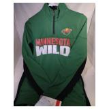 3 Minnesota Wild Youth Medium shirts - one long