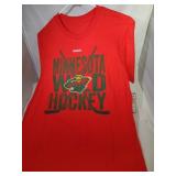 3 Minnesota Wild Youth Large shirts - one long